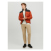 Jack&Jones Vatovaná bunda 12235860 Oranžová Regular Fit