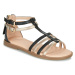 Geox  SANDAL KARLY GIRL  Sandále Čierna