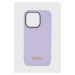 Puzdro na mobil Guess Iphone 14 Pro 6,1" fialová farba