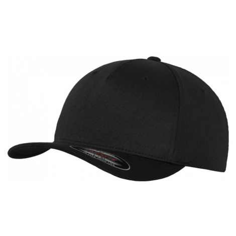 Flexfit Čiapka '5 Panel'  čierna / biela