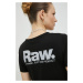 Bavlnené tričko G-Star Raw čierna farba