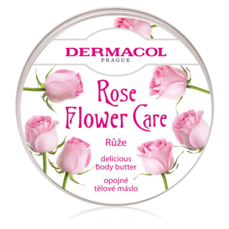 Dermacol Flower Care Rose vyživujúce telové maslo s vôňou ruží