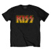 Kiss tričko Classic Logo Čierna