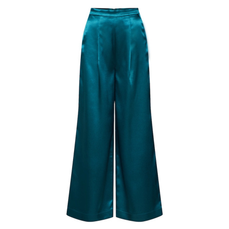EDITED Plisované nohavice 'Manaba'  modrozelená