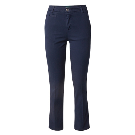 UNITED COLORS OF BENETTON Nohavice  tmavomodrá