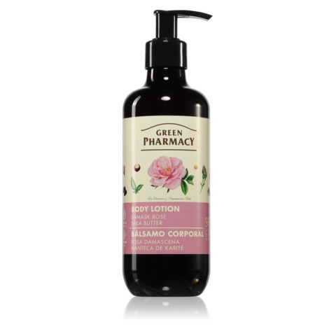 Green Pharmacy Body Care Damask Rose & Shea Butter výživné telové mlieko