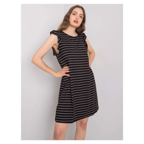 Dress-RV-SK-6765.30-black Rue Paris