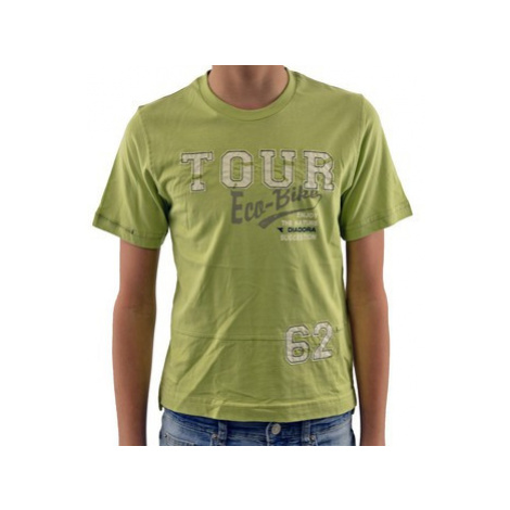 Diadora  T-shirt  Tričká a polokošele Zelená