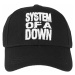 šiltovka System Of A Down - Stacked Logo - Black - ROCK OFF - SOADCAP01B
