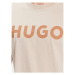 Hugo Tričko 50467556 Béžová Regular Fit