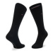 Tommy Hilfiger Súprava 2 párov vysokých pánskych ponožiek 100001496 Sivá