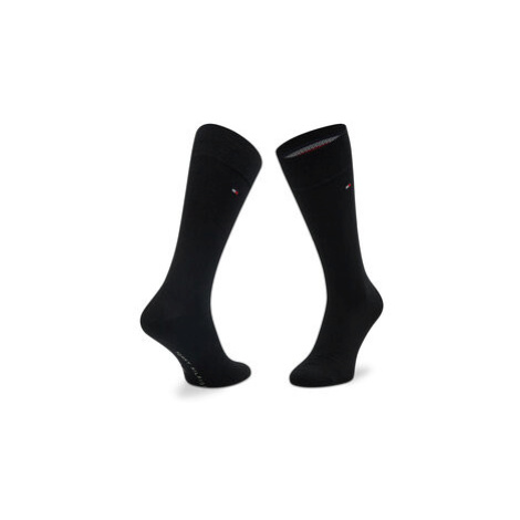 Tommy Hilfiger Súprava 2 párov vysokých pánskych ponožiek 100001496 Sivá