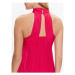 Sisley Každodenné šaty 48PWLV043 Ružová Regular Fit