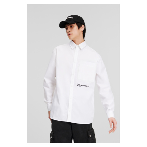 Košeľa Karl Lagerfeld Jeans Klj Woven Shirt White