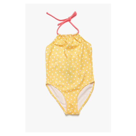 Koton Swimsuit Polka Dot Barbell Neck