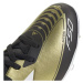 Chlapčenské futbalové kopačky outdoorové ADIDAS F50 League Messi Jr FG gold met cloud white core