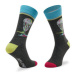 Jack&Jones Súprava 5 párov vysokých pánskych ponožiek Jacmelting Skull Sock 5-Pack 12205273 Tmav