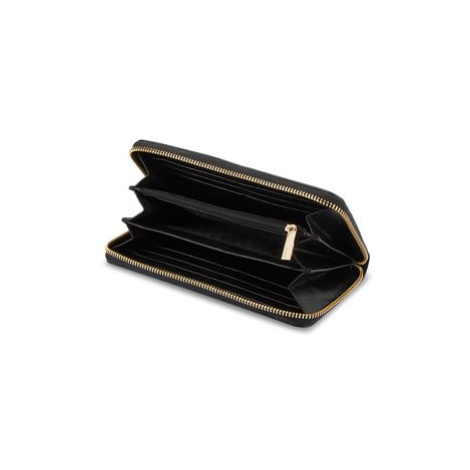 DKNY Veľká dámska peňaženka Bryant New Zip Around R8313658 Čierna