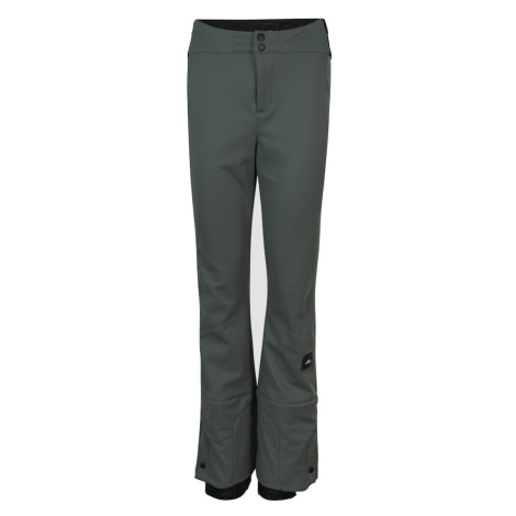 O'NEILL Outdoorové nohavice  zelená / čierna