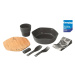 Robens Leaf Meal Kit Anthracite Tableware