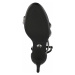 BUFFALO Remienkové sandále 'SERENA'  čierna / biela