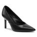 Calvin Klein Lodičky Heel Pump 90 Leather HW0HW01929 Čierna