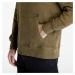 Mikina Tommy Jeans Relaxed Tonal Badge Hoodie Drab Olive Green