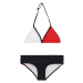 Tommy Hilfiger Underwear Bikiny  tmavomodrá / červená / biela