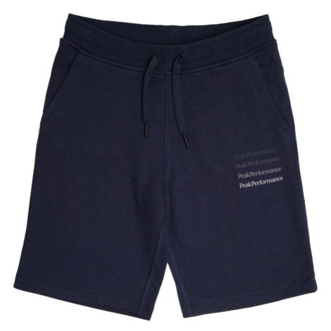 Šortky Peak Performance Jr Ground Shorts Blue Shadow / Black