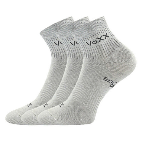VOXX ponožky Boby svetlosivé 3 páry 120327