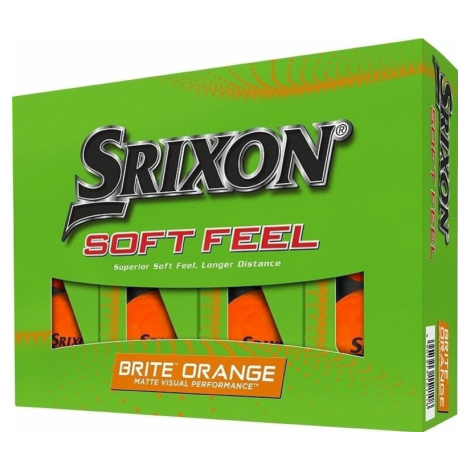 Srixon Soft Feel Brite 13 Golf Balls Brite Orange