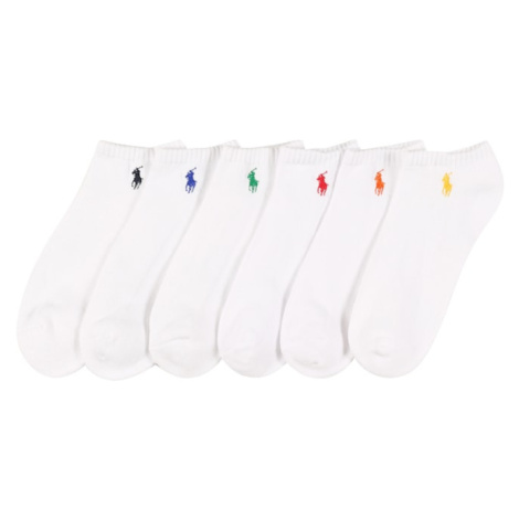 Polo Ralph Lauren Ponožky  modrá / zelená / oranžová / biela