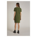 Šaty La Martina Woman Dress S/S Jersey Zelená