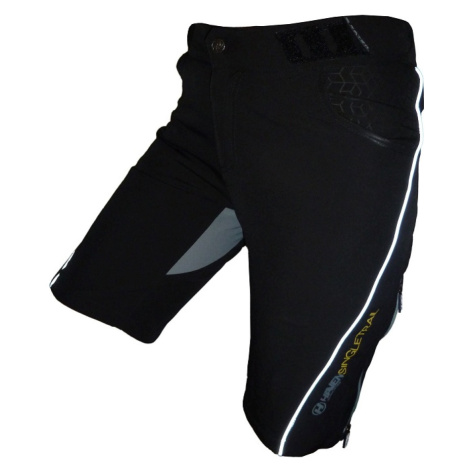HAVEN Cyklistické nohavice krátke bez trakov - ISOLEERA - čierna