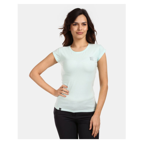 Women's cotton T-shirt Kilpi LOS-W Menthol