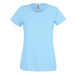 Blue Women's T-shirt Lady fit Original Fruit of the Loom