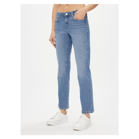 Vero Moda Džínsy 10297462 Modrá Straight Fit