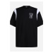 Tričko Karl Lagerfeld Varsity T-Shirt Black