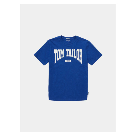 Tom Tailor Tričko 1037515 Modrá Regular Fit