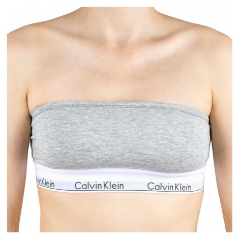 Dámska podprsenka Calvin Klein bandeau sivá (QF5295E-020)