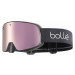 Bollé Nevada Black Matte/Volt Pink Lyžiarske okuliare