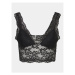 Pieces Podprsenka Bralette Lina 17096003 Čierna