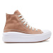 Converse Plátenky Chuck Taylor All Star Move A04672C Hnedá