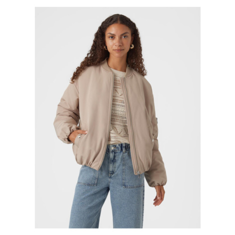 Vero Moda Bundy bomber Barcelona 10300839 Béžová Regular Fit