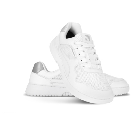 Barefoot tenisky Barebarics Zing - Fresh - White & Silver