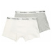 Calvin Klein Underwear Nohavičky  sivá melírovaná / biela