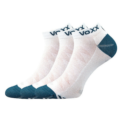 3PACK ponožky VoXX bambusové bielé (Bojar) XL