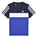 adidas  Tiberio 3-Stripes Colorblock Cotton T-Shirt  Tričká s krátkym rukávom Námornícka modrá