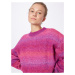 LEVI'S ® Sveter 'Crewneck Sweater'  fialová / cyklaménová / koralová / fuksia