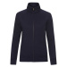 Navy blue women's sweatshirt with stand-up collar Fruit of the Loom